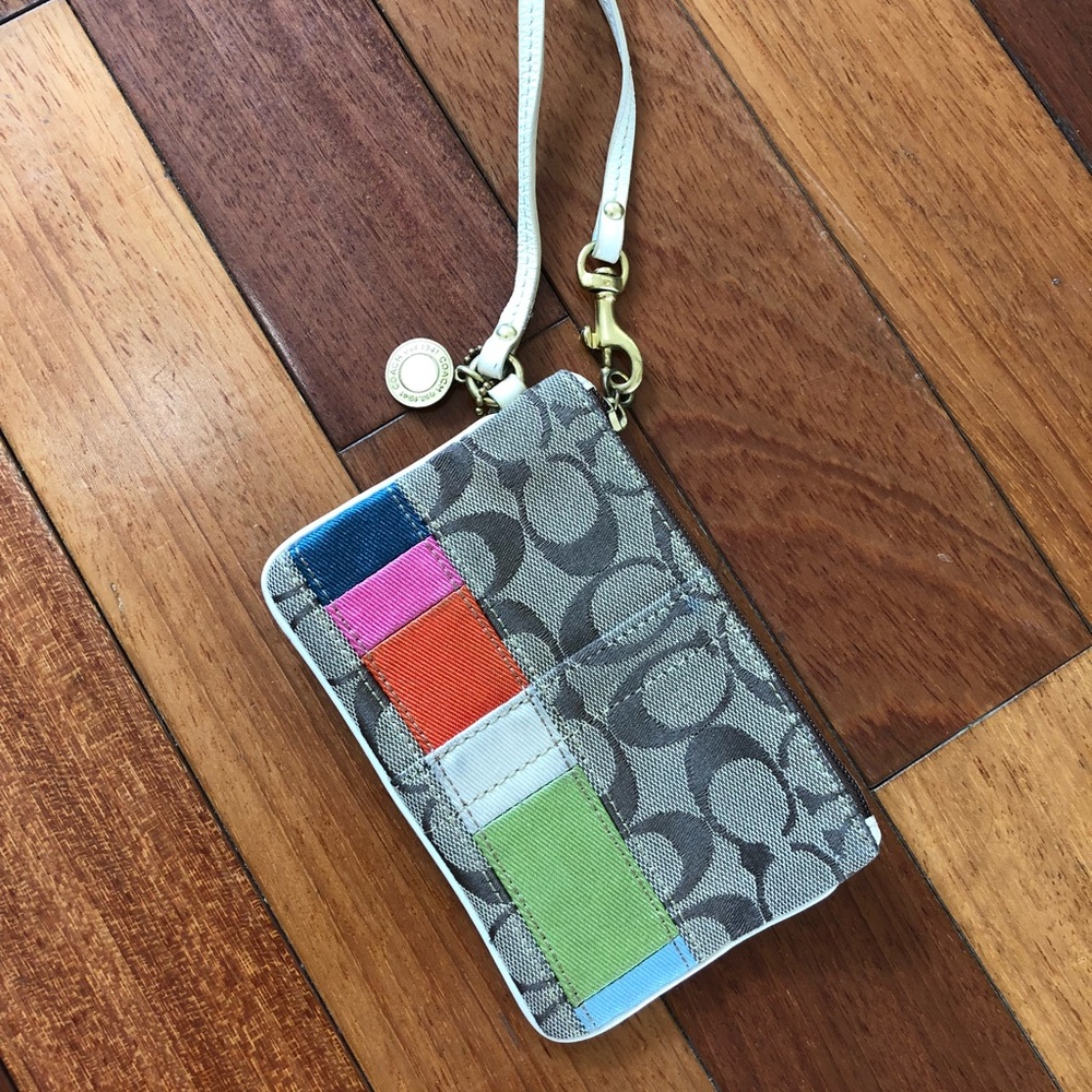Coach wristlet